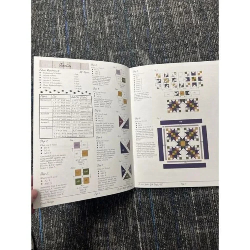 GRAND PORTAGE By‎ Doug Leko ANTLER QUILT DESIGN 2015 New Quilting Pattern Book